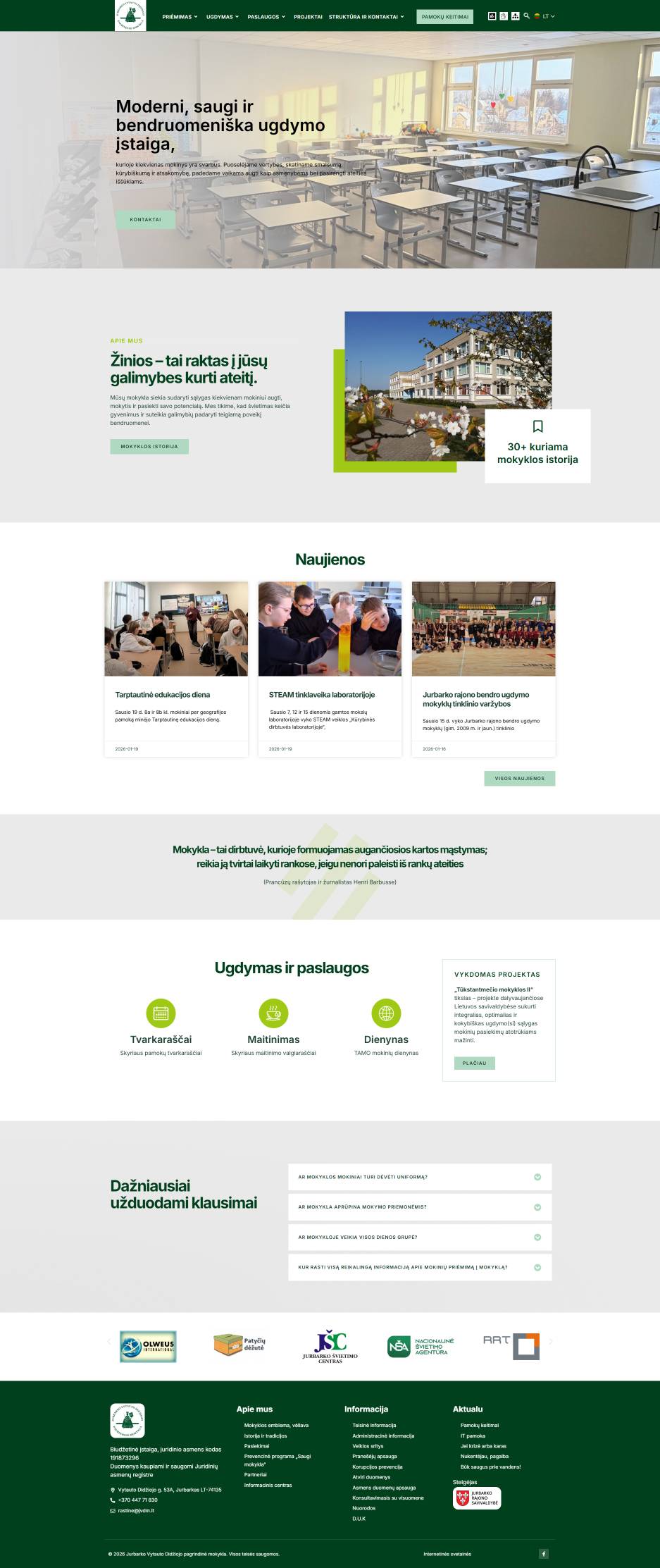 Jurbarko Vytauto Didžiojo pagrindinė mokykla